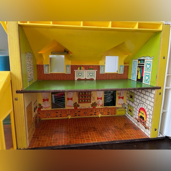 Vintage Fisher-Price 1969 Play Family House❤️🏡 - Picture 7 of 12